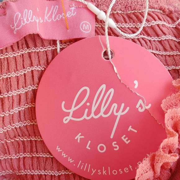 Pink bodycon stylish dress size medium new with tag - Picture 6 of 7